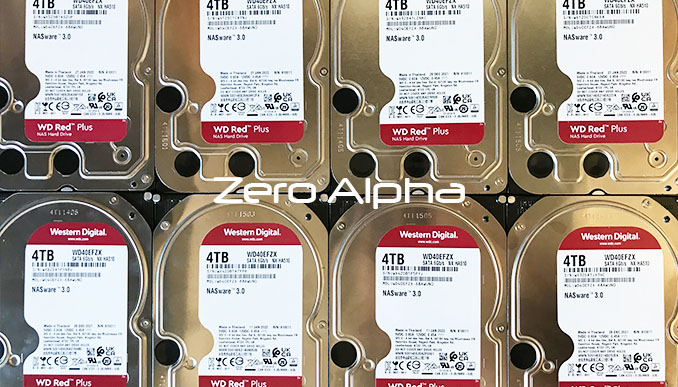 Western Digital 4TB Red Plus NAS Hard Drive WD40EFZX-68AWUN0